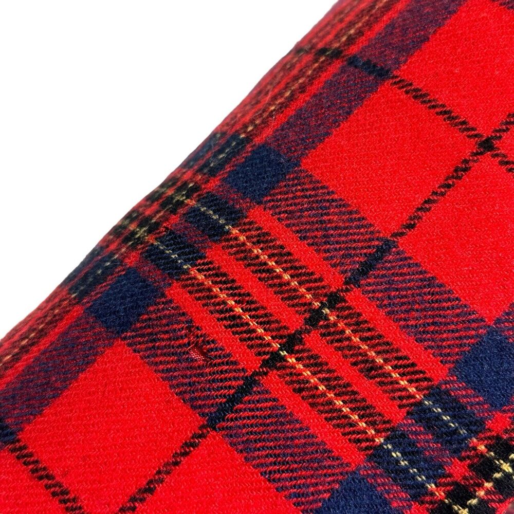 Vintage Pendleton authentic red leslie tartan pan… - image 2